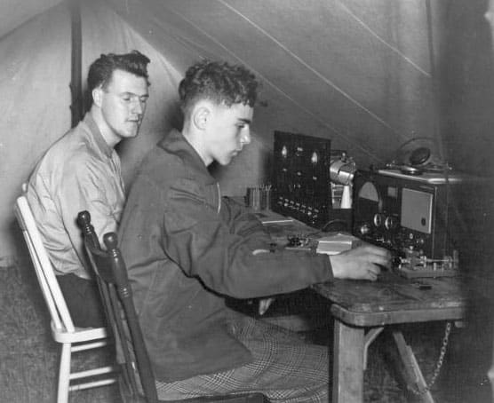 1950s Field Day for Scarborough Amateur Radio Club VE3WE