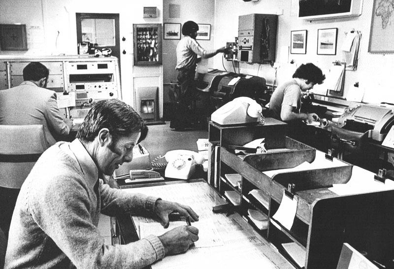 Wellington Radio ZLW operators in 1978