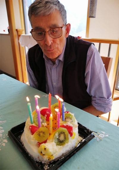 Manny VK3DRQ on his 80th birthday
