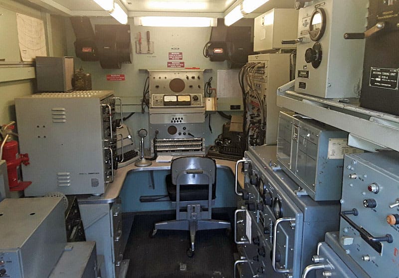 US military MRT-9 communication shed