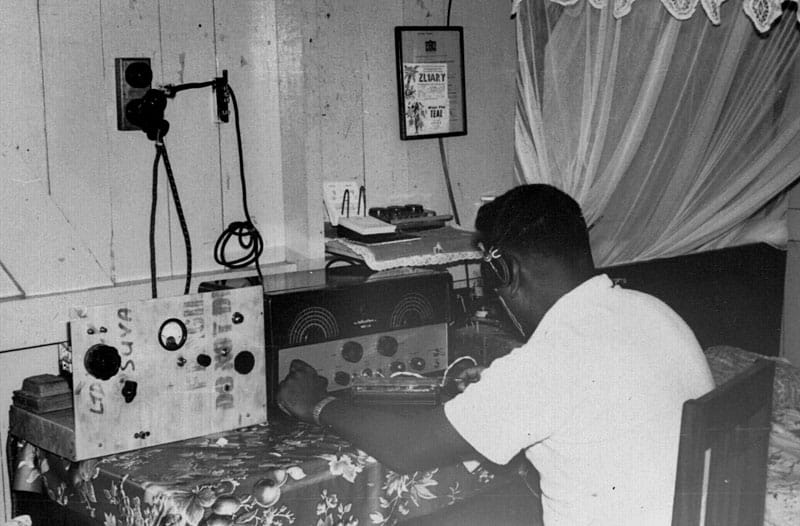 Raj Singh 3D2ER, Suva, Fiji in 1964