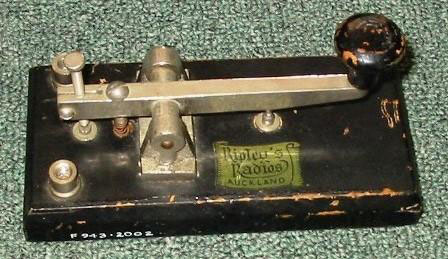Ripley's Radios morse key