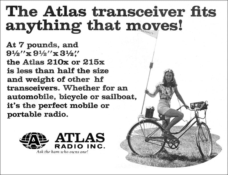 Atlas radio advert, 1976