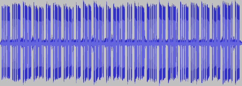 Morse Code waveform for Audio Challenge