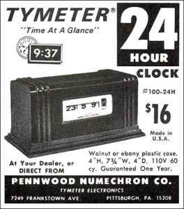 Tymeter digital clock