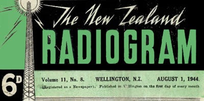 NZ Radiogram magazine