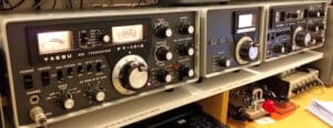Two FT-101E transceivers at ZL1NZ