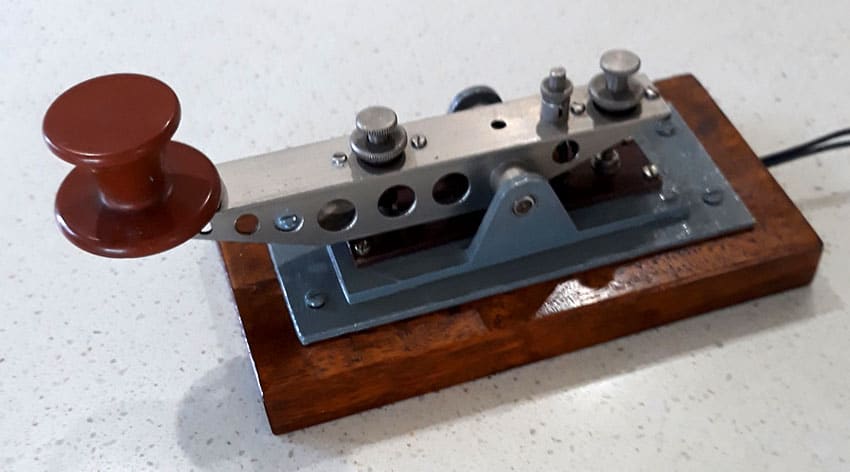 Dutch NSF/Philips morse key