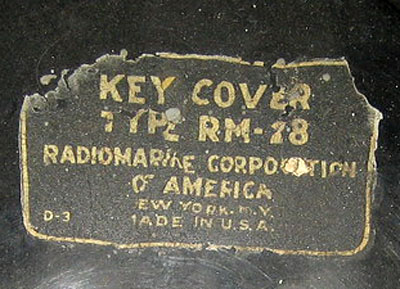 Decal on RM-28 key cover