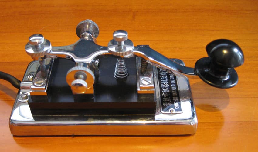 Chinese military telegraph key