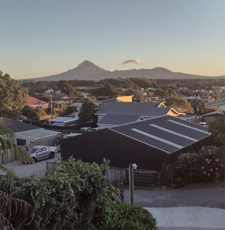 View of Mt Taranaki