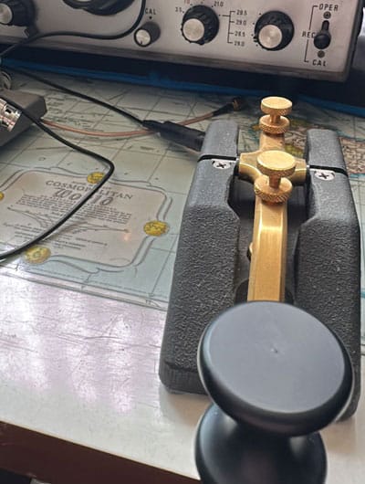 Begali Spark key at VK3VB