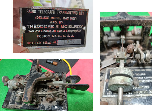 Mac-Key 1938 Model B before restoration