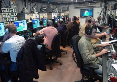 operators at a contest station