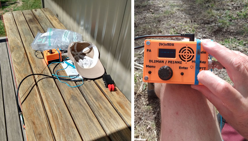 Portable amateur radio