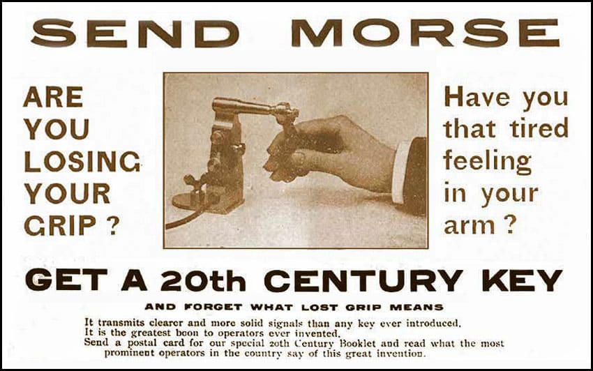 Advertisement for the Foote Pierson 20th Century pump handle key