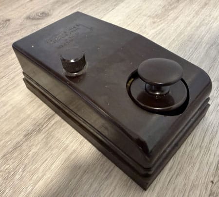 RAF Type D key with cover in place