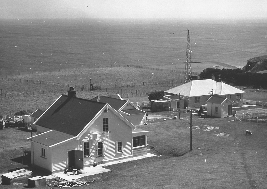 lighthouse buildings with radio tower